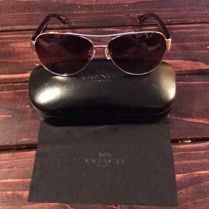 Authentic Coach sunglasses